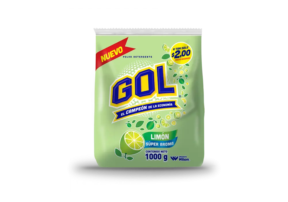 BOLSA DE DETERGENTE EN POLVO POR 500G