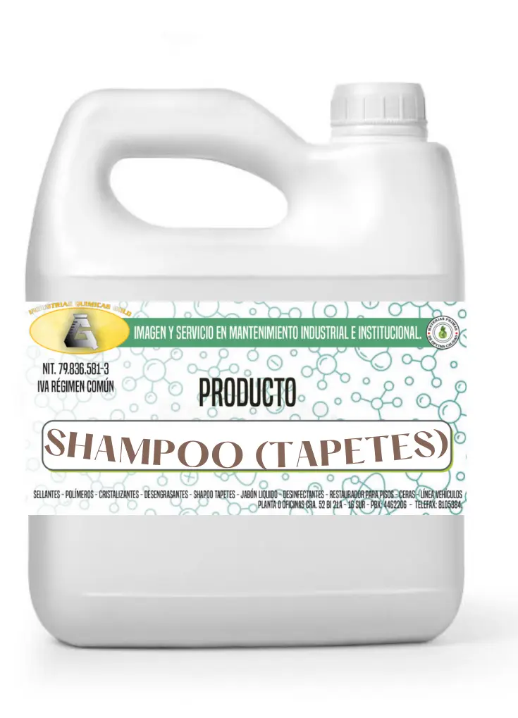 SHAMPOO DE TAPETES
